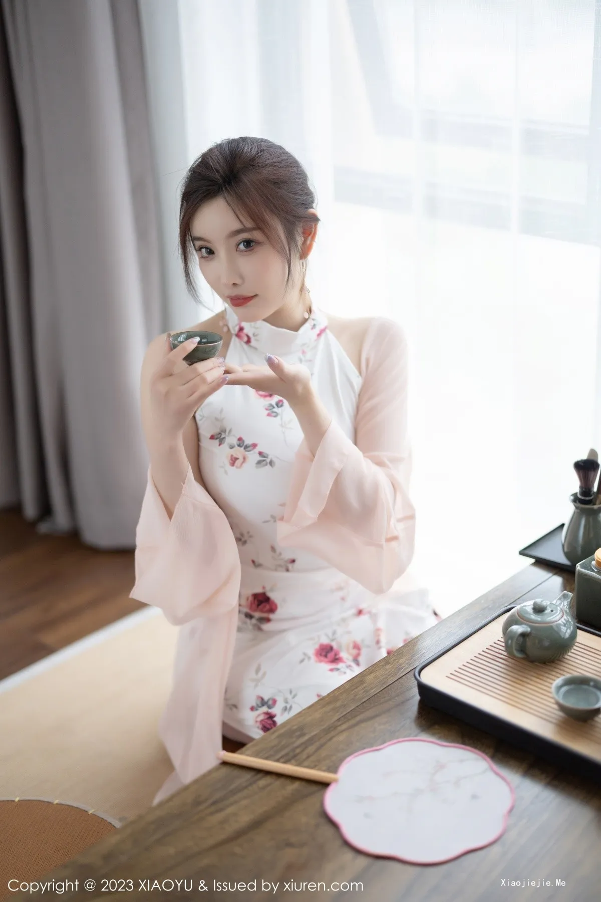 图片[12]-[XiaoYu画语界]Vol.1046_女神杨晨晨Yome性感淡红色蕾丝内衣配白丝吊袜完美诱惑写真87P-blog.zhu.ee