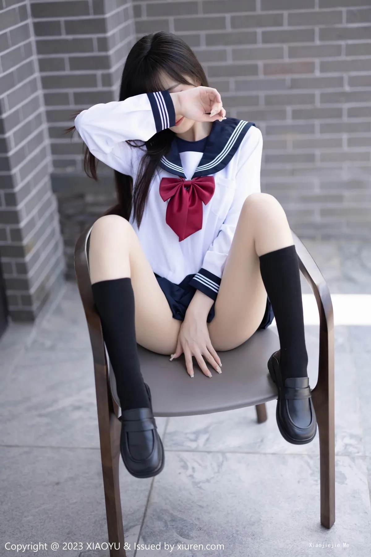 图片[14]-[XiaoYu画语界]Vol.1045_模特林星阑脱学妹制服露性感蓝色薄纱高叉连体衣惹火诱惑写真96P-blog.zhu.ee