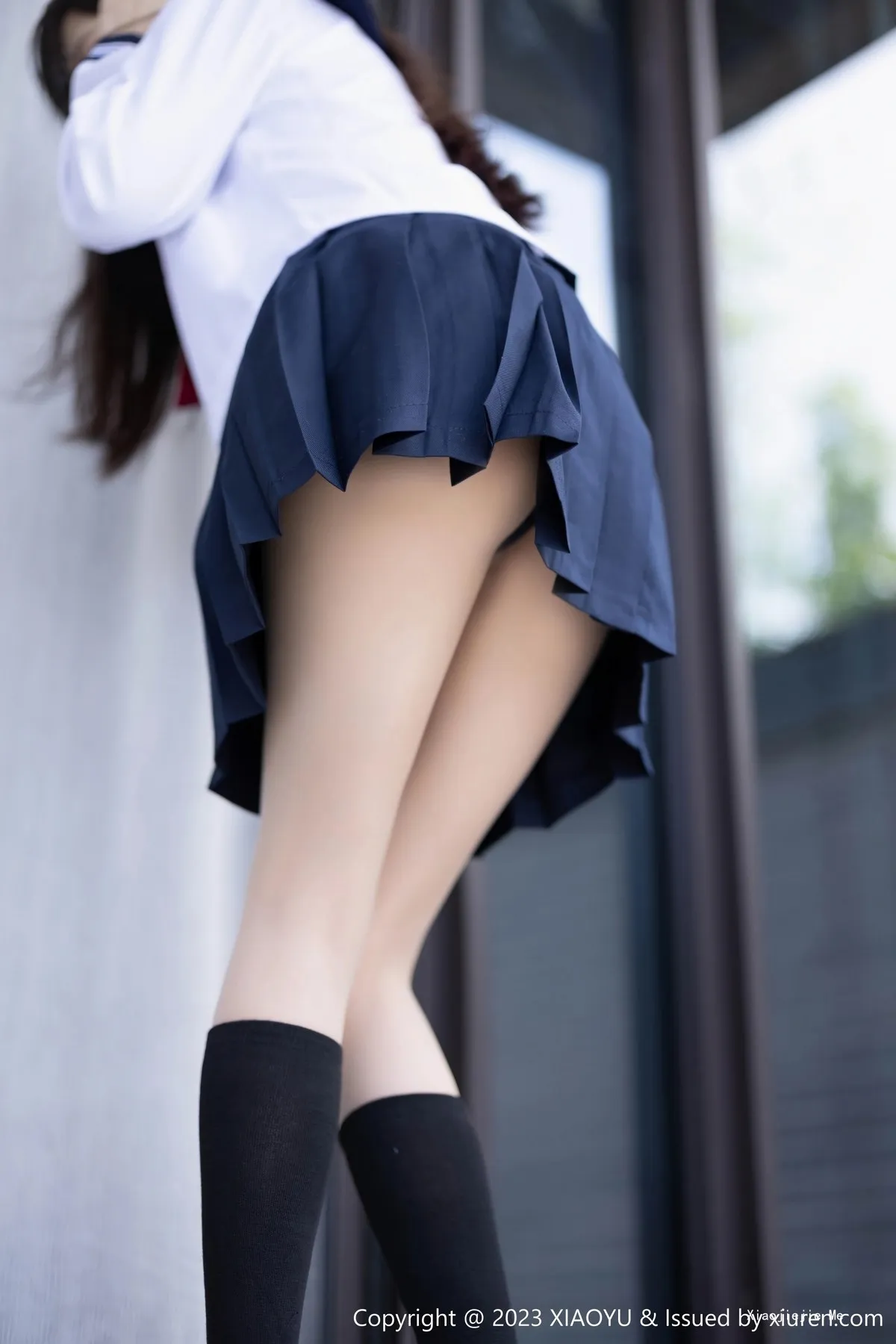图片[18]-[XiaoYu画语界]Vol.1045_模特林星阑脱学妹制服露性感蓝色薄纱高叉连体衣惹火诱惑写真96P-blog.zhu.ee
