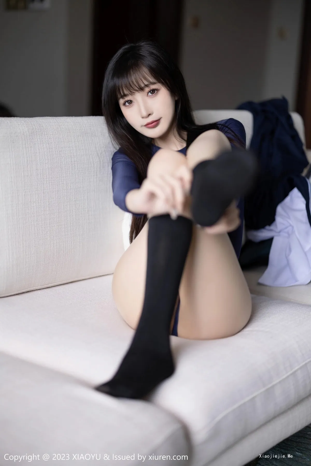 图片[68]-[XiaoYu画语界]Vol.1045_模特林星阑脱学妹制服露性感蓝色薄纱高叉连体衣惹火诱惑写真96P-blog.zhu.ee