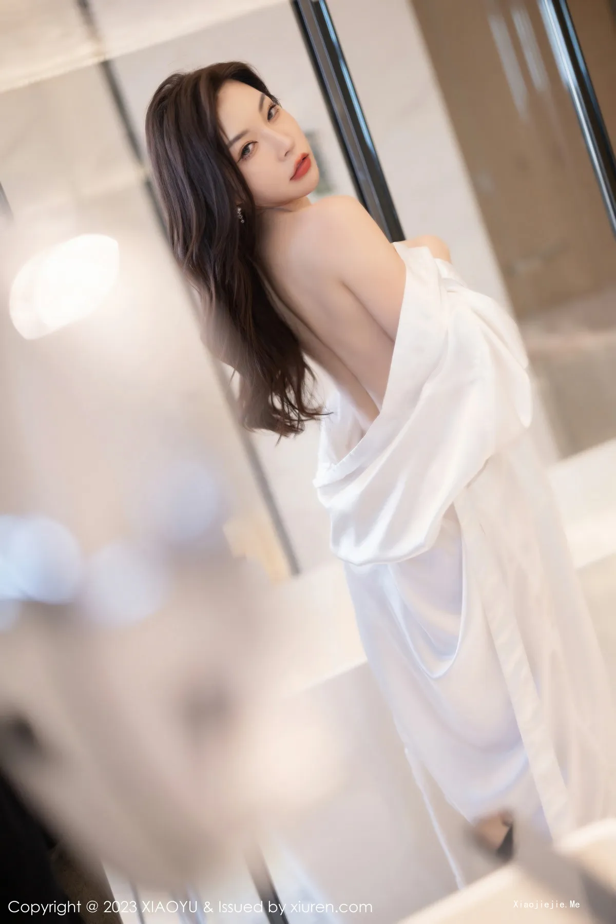 图片[58]-[XiaoYu画语界]Vol.957_女神徐莉芝Booty白色露肩连衣裙配超薄肉丝秀娇美身段诱惑写真94P-blog.zhu.ee