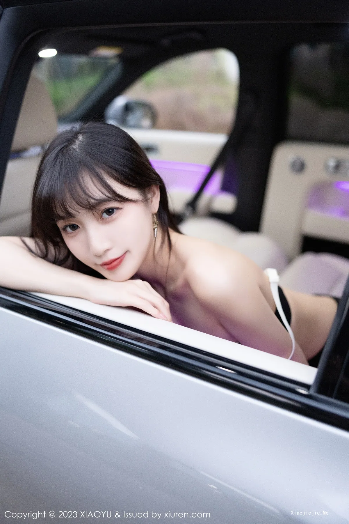 图片[78]-[XiaoYu画语界]Vol.950_模特林星阑户外车拍性感黑色内衣配黑丝吊袜秀曼妙身姿诱惑写真85P-blog.zhu.ee