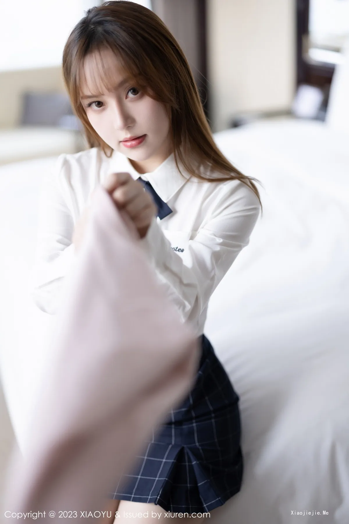 图片[32]-[XiaoYu画语界]Vol.943_模特豆瓣酱半脱露性感白T配超薄无内肉丝秀丰满身材诱惑写真84P-blog.zhu.ee