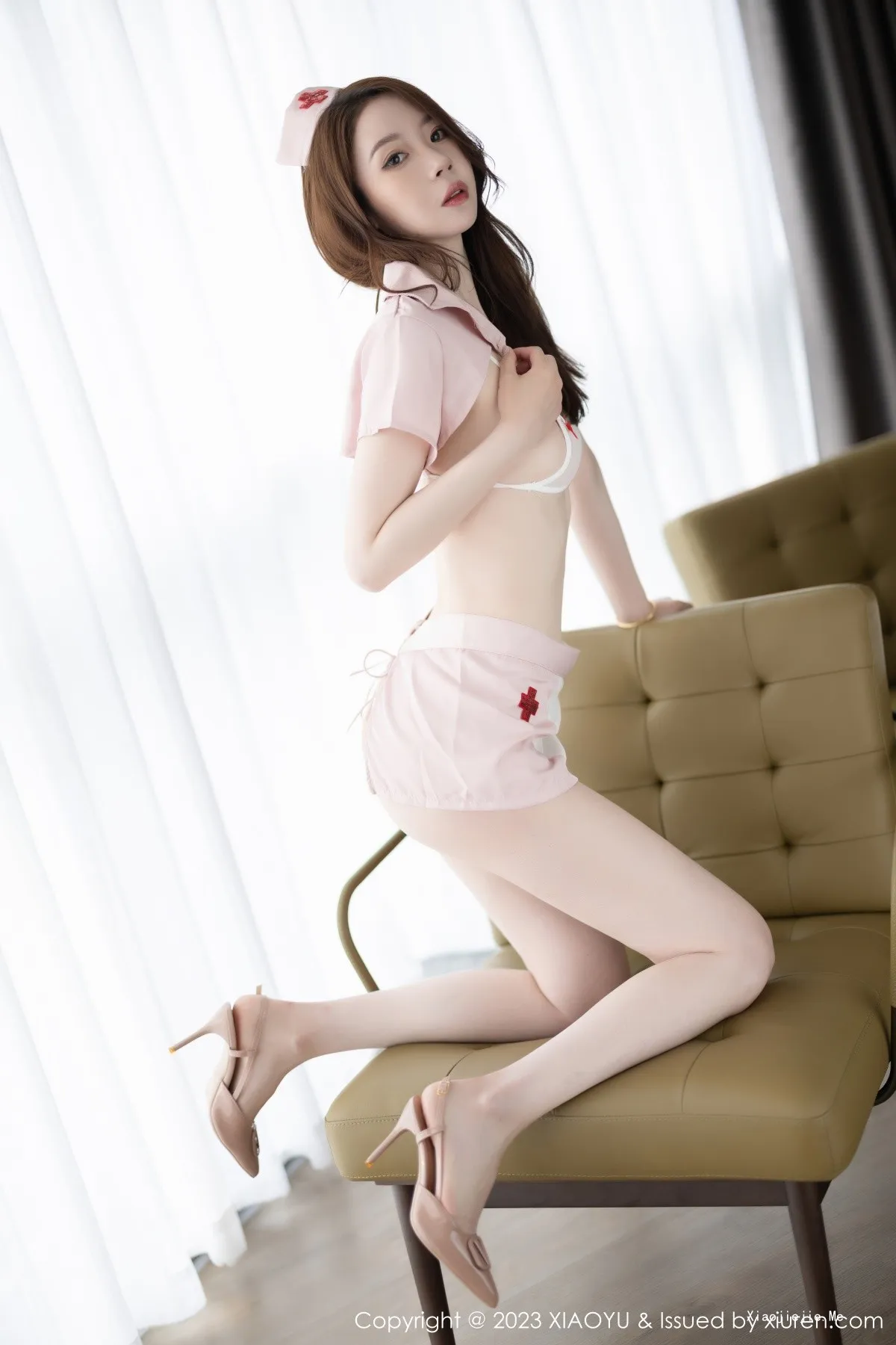 图片[84]-[XiaoYu画语界]Vol.1039_模特梦心玥白色抹胸内衣+粉色情趣护士服秀曼妙身姿诱惑写真96P-blog.zhu.ee