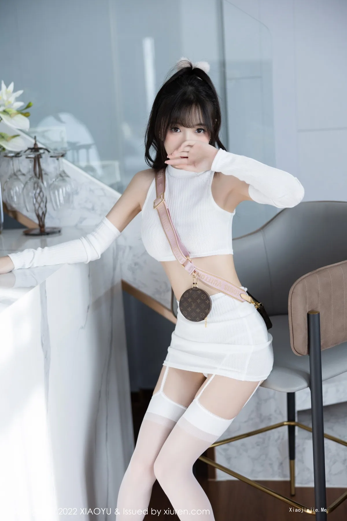 图片[34]-[XiaoYu画语界]Vol.929_女神王馨瑶yanni脱蓝色女警官制服露黑色蕾丝内衣完美诱惑写真80P-blog.zhu.ee
