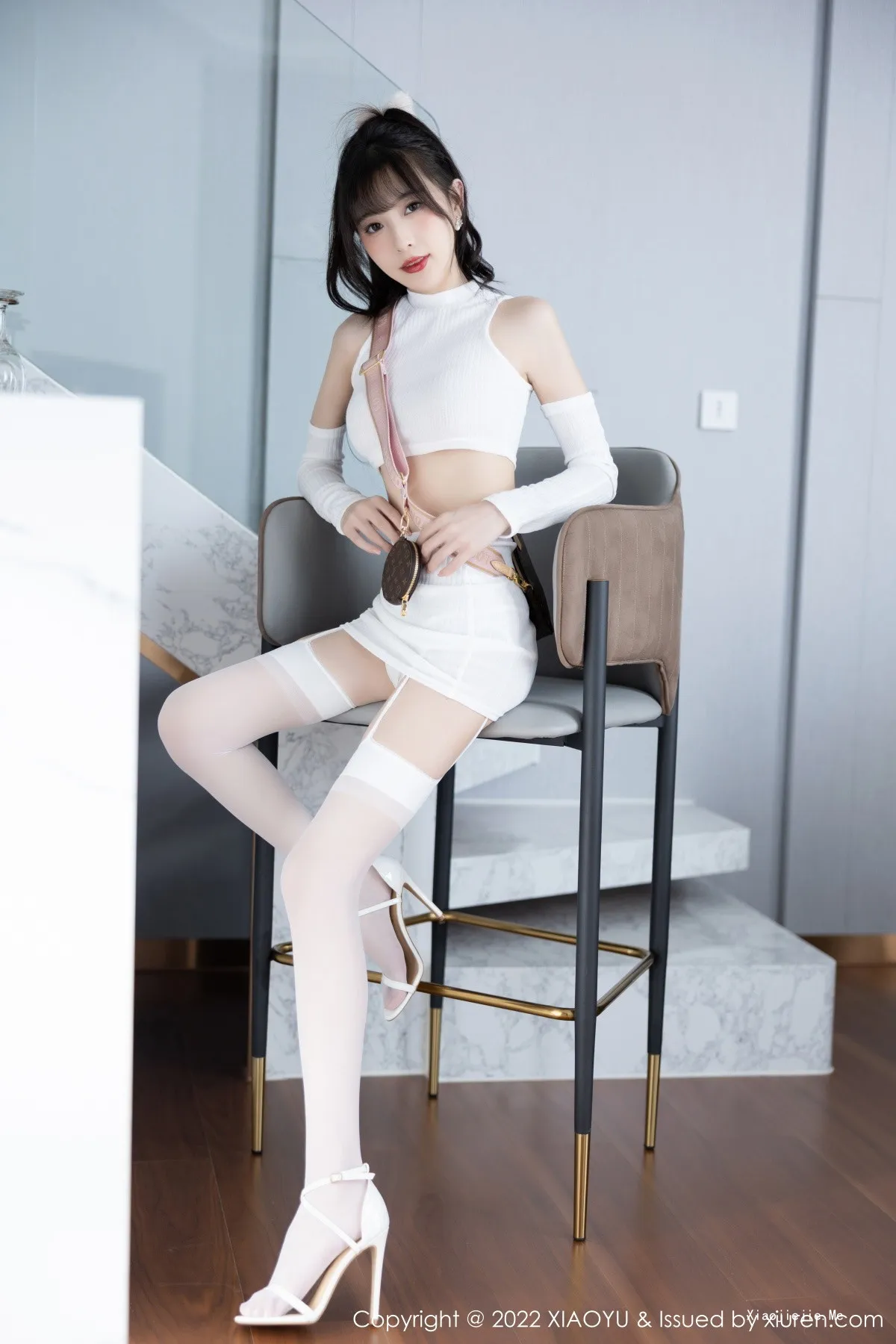 图片[6]-[XiaoYu画语界]Vol.928_模特林星阑半脱露白色抹胸内衣配白丝吊袜秀曼妙身姿诱惑写真81P-blog.zhu.ee