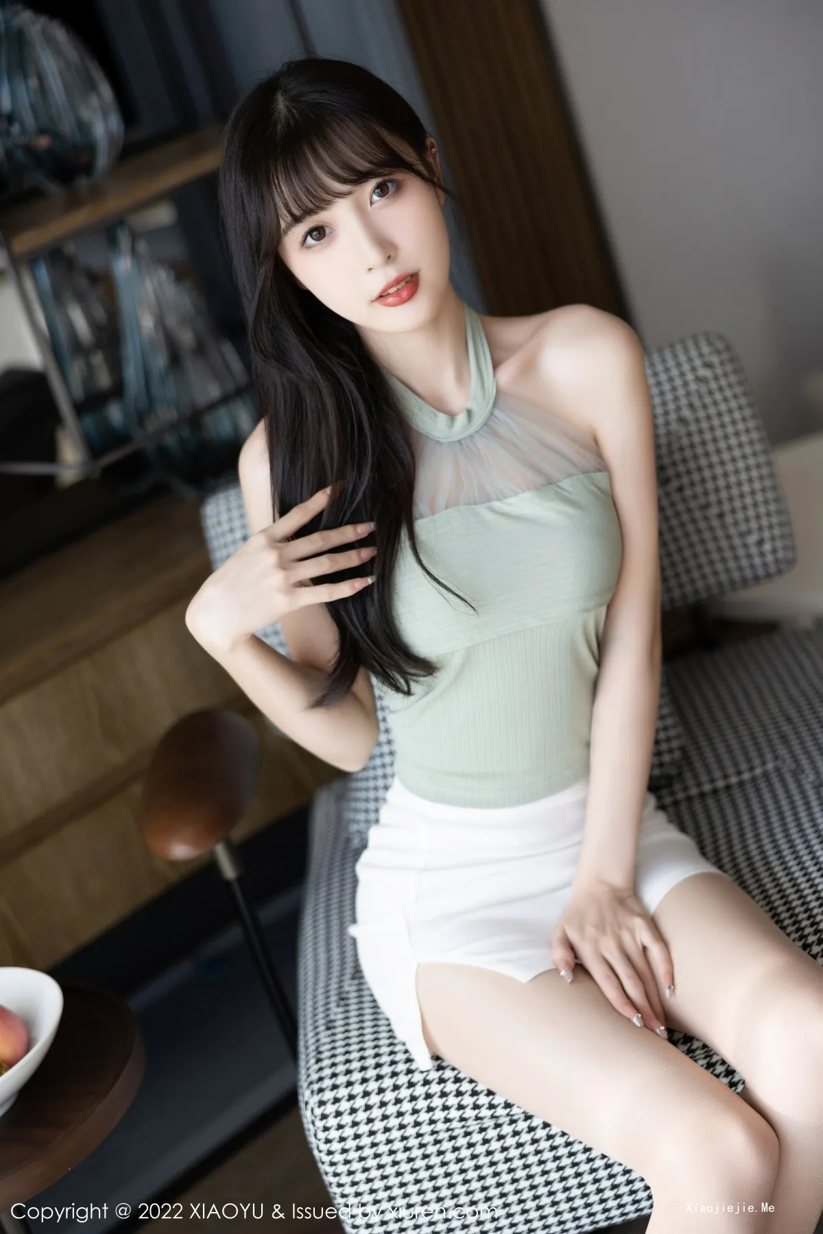 图片[8]-[XiaoYu画语界]Vol.906_模特林星阑半脱露性感粉色内衣配超薄肉丝秀完美身材诱惑写真84P-blog.zhu.ee