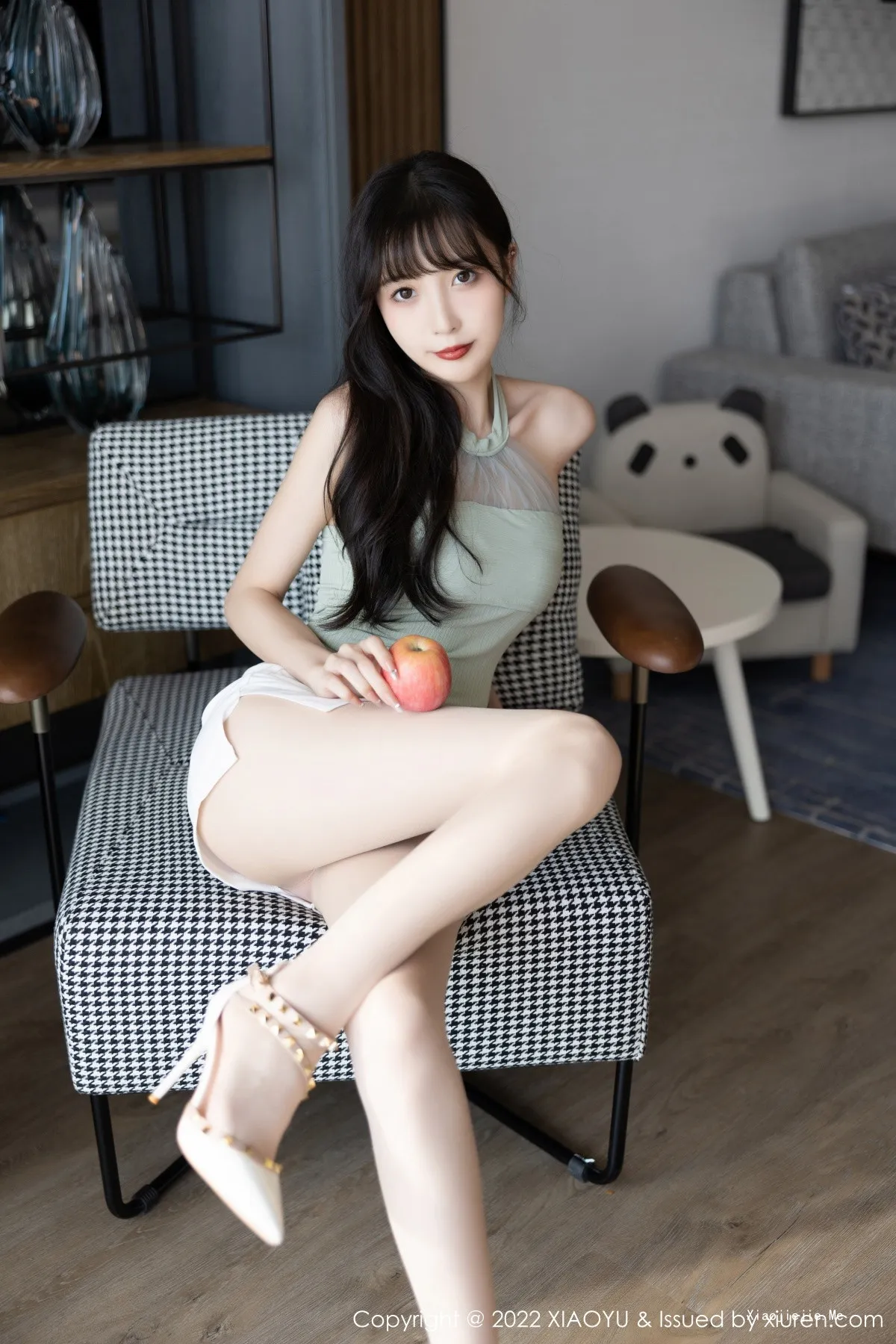 图片[12]-[XiaoYu画语界]Vol.906_模特林星阑半脱露性感粉色内衣配超薄肉丝秀完美身材诱惑写真84P-blog.zhu.ee