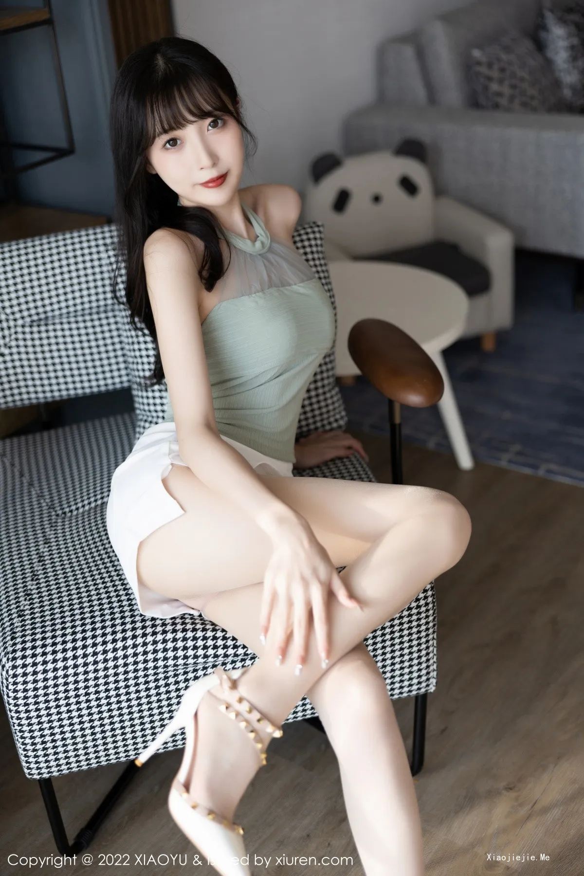 图片[16]-[XiaoYu画语界]Vol.906_模特林星阑半脱露性感粉色内衣配超薄肉丝秀完美身材诱惑写真84P-blog.zhu.ee
