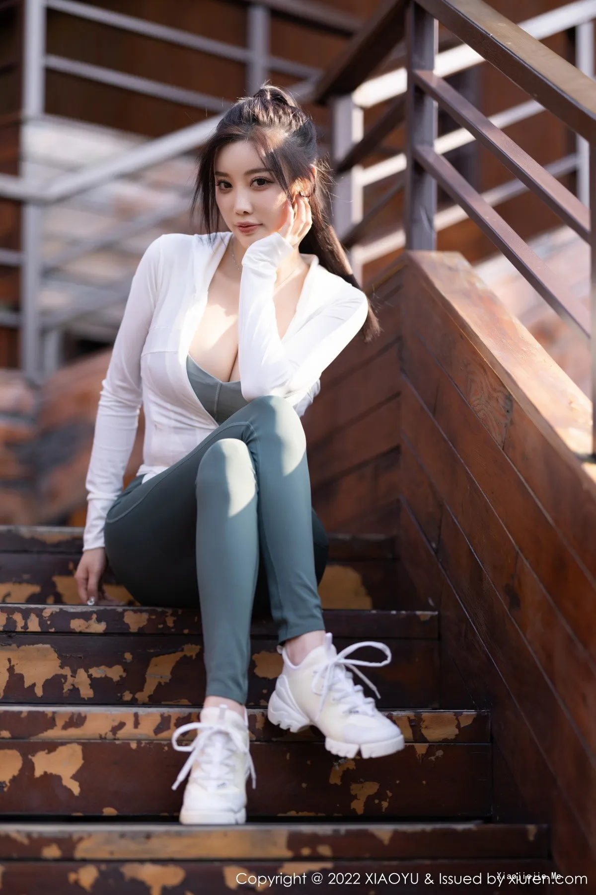 图片[14]-[XiaoYu画语界]Vol.892_女神杨晨晨Yome性感白色外衣配紧身长裤秀完美身材诱惑写真95P-blog.zhu.ee
