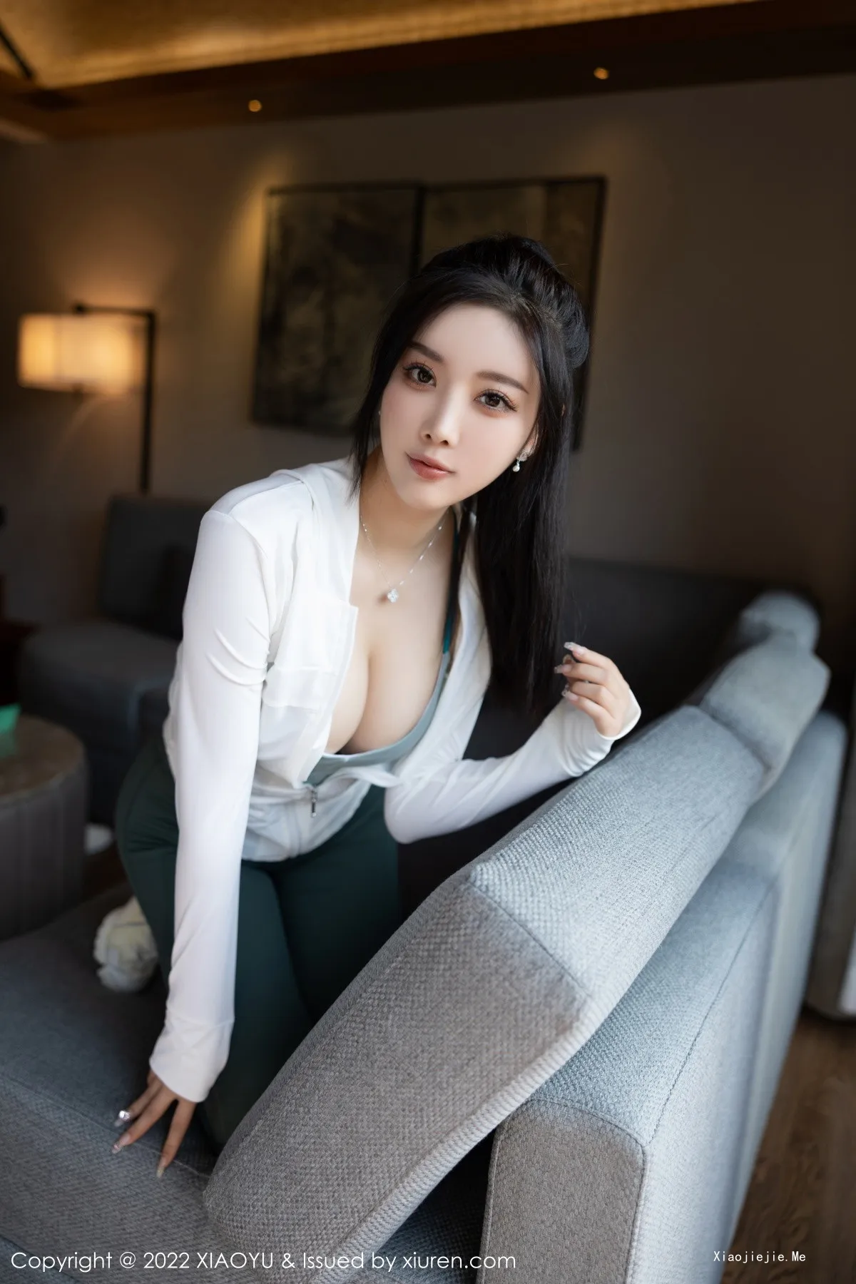 图片[28]-[XiaoYu画语界]Vol.892_女神杨晨晨Yome性感白色外衣配紧身长裤秀完美身材诱惑写真95P-blog.zhu.ee