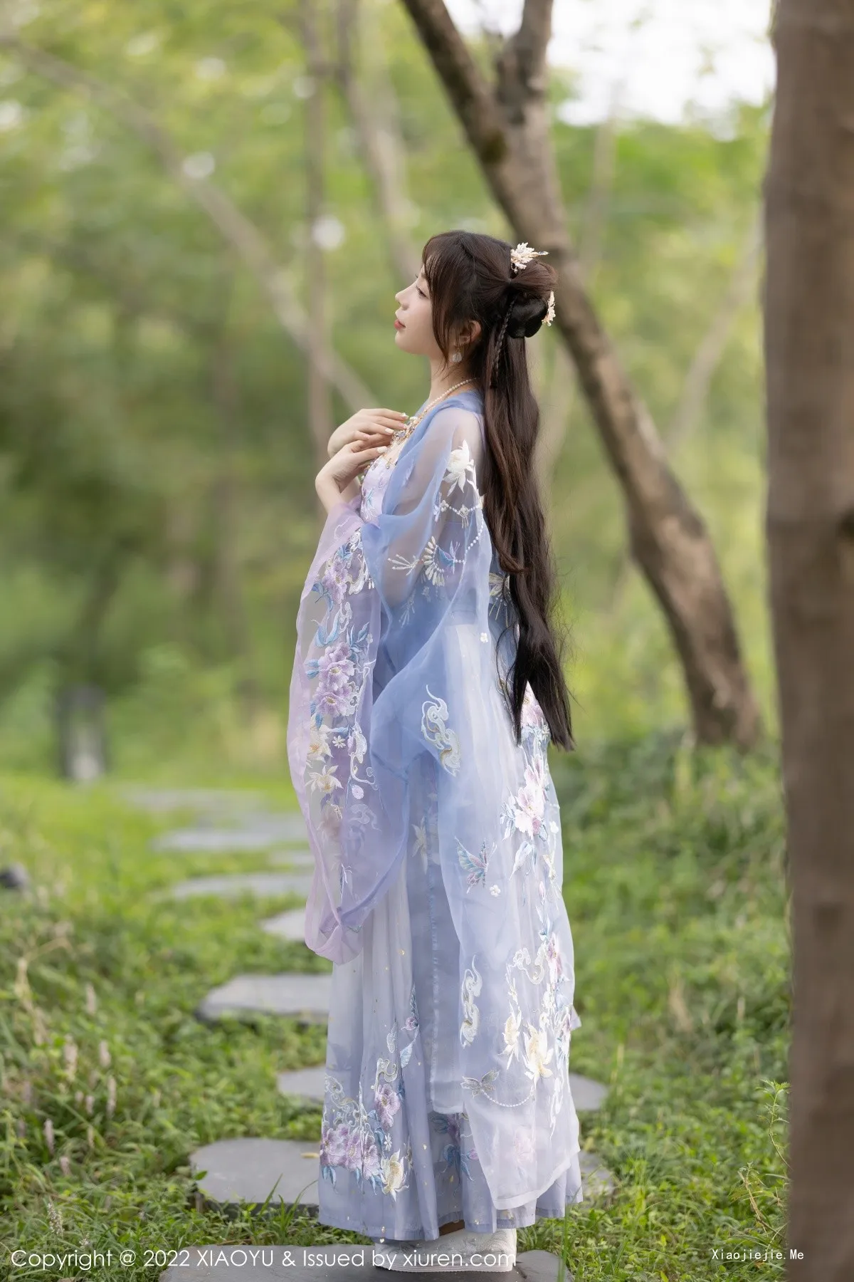 图片[10]-[XiaoYu画语界]Vol.866_女神徐莉芝Booty杭州旅拍浅紫色古装服配超薄无内肉丝诱惑写真94P-blog.zhu.ee
