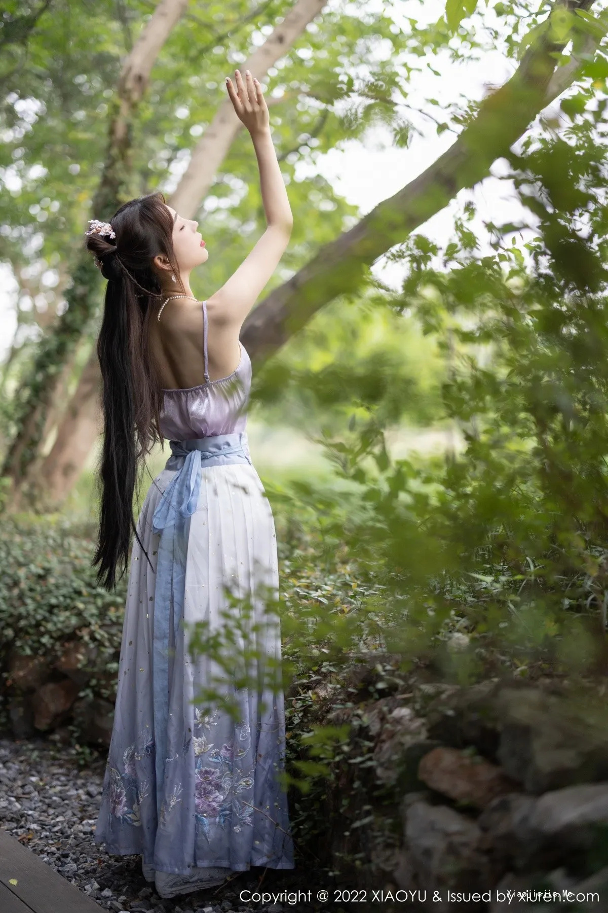 图片[24]-[XiaoYu画语界]Vol.866_女神徐莉芝Booty杭州旅拍浅紫色古装服配超薄无内肉丝诱惑写真94P-blog.zhu.ee