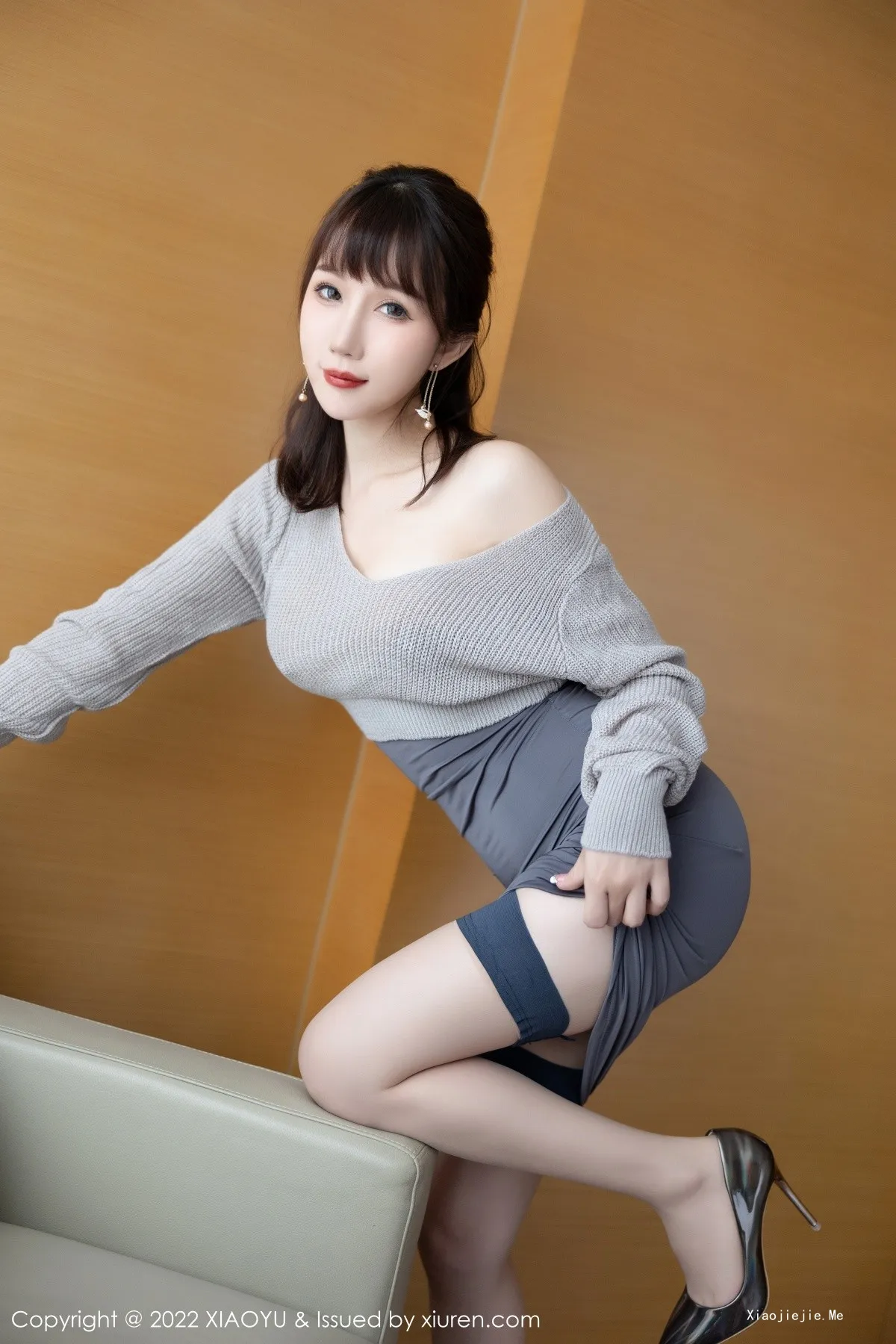 图片[60]-[XiaoYu画语界]Vol.851_女神杨晨晨Yome白色露肩连衣裙+淡绿吊带裙秀完美身材诱惑写真80P-blog.zhu.ee