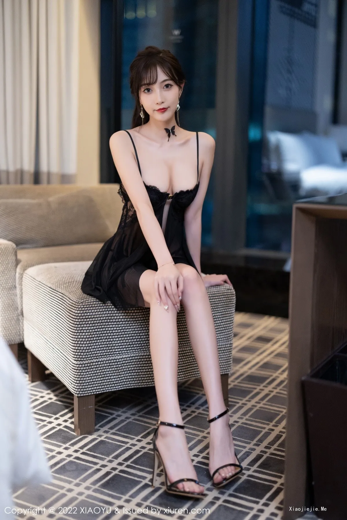 图片[2]-[XiaoYu画语界]Vol.850_模特林星阑私房黑色网纱情趣吊带裙秀曼妙身姿迷人诱惑写真90P-blog.zhu.ee
