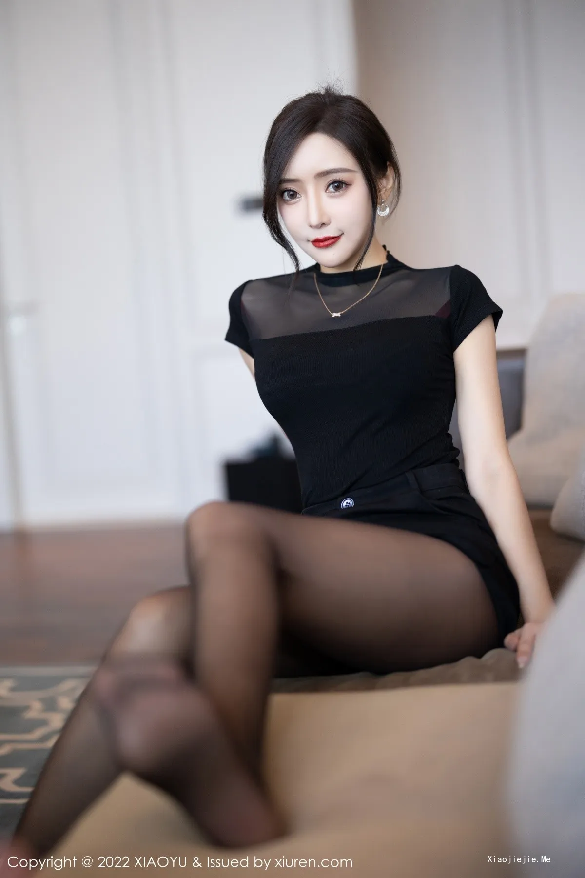 图片[22]-[XiaoYu画语界]Vol.837_女神王馨瑶yanni脱黑色轻透服露性感红色蕾丝内衣迷人诱惑写真83P-blog.zhu.ee