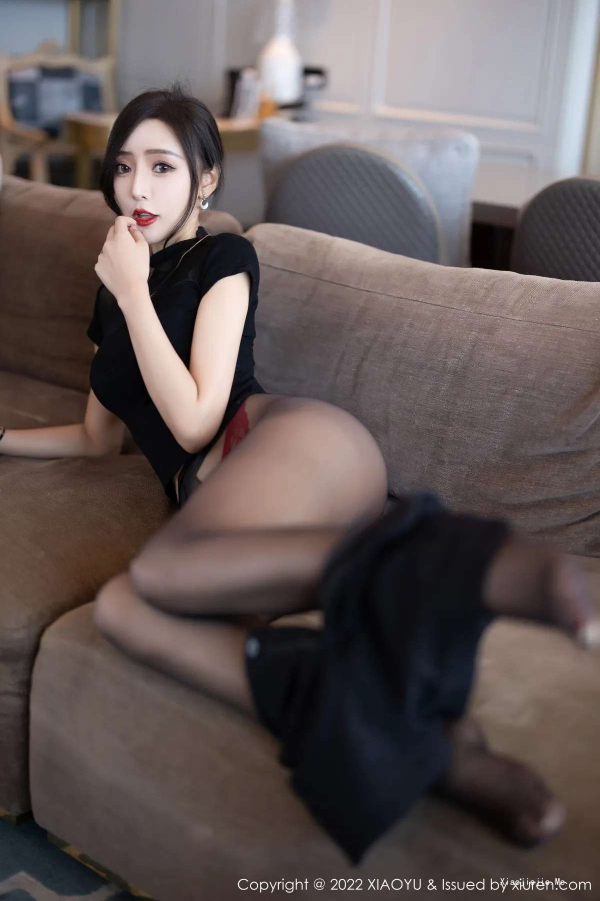 图片[40]-[XiaoYu画语界]Vol.837_女神王馨瑶yanni脱黑色轻透服露性感红色蕾丝内衣迷人诱惑写真83P-blog.zhu.ee