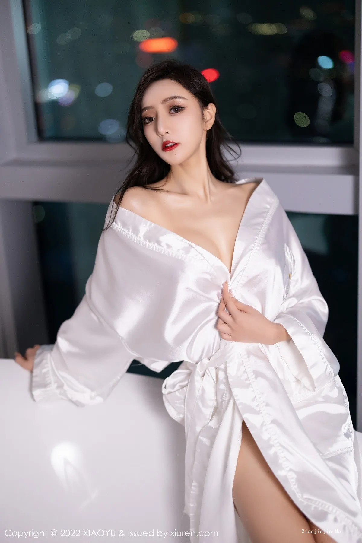 图片[50]-[XiaoYu画语界]Vol.833_女神王馨瑶yanni脱白色睡衣露性感蕾丝内衣秀完美身材诱惑写真71P-blog.zhu.ee