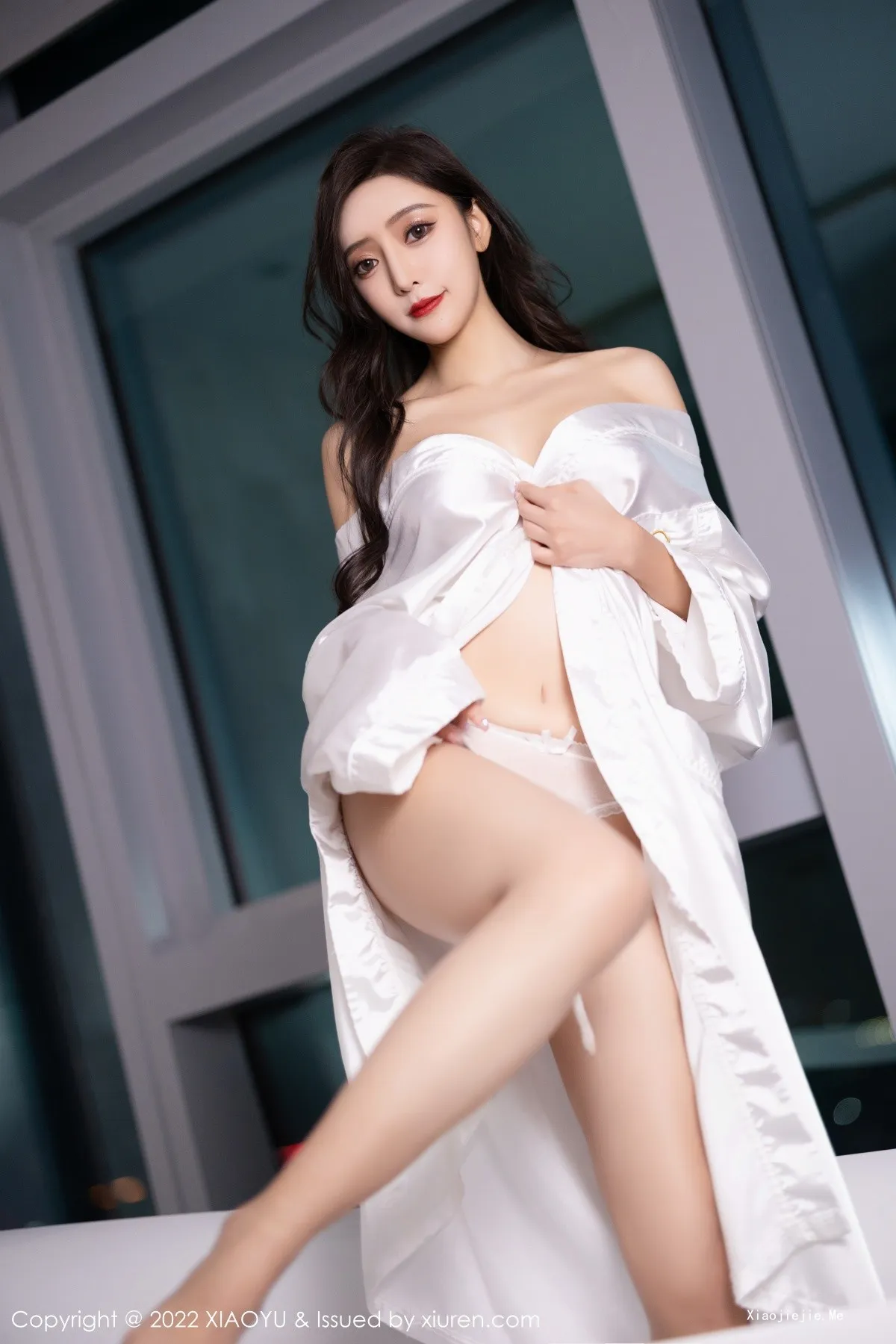 图片[52]-[XiaoYu画语界]Vol.833_女神王馨瑶yanni脱白色睡衣露性感蕾丝内衣秀完美身材诱惑写真71P-blog.zhu.ee