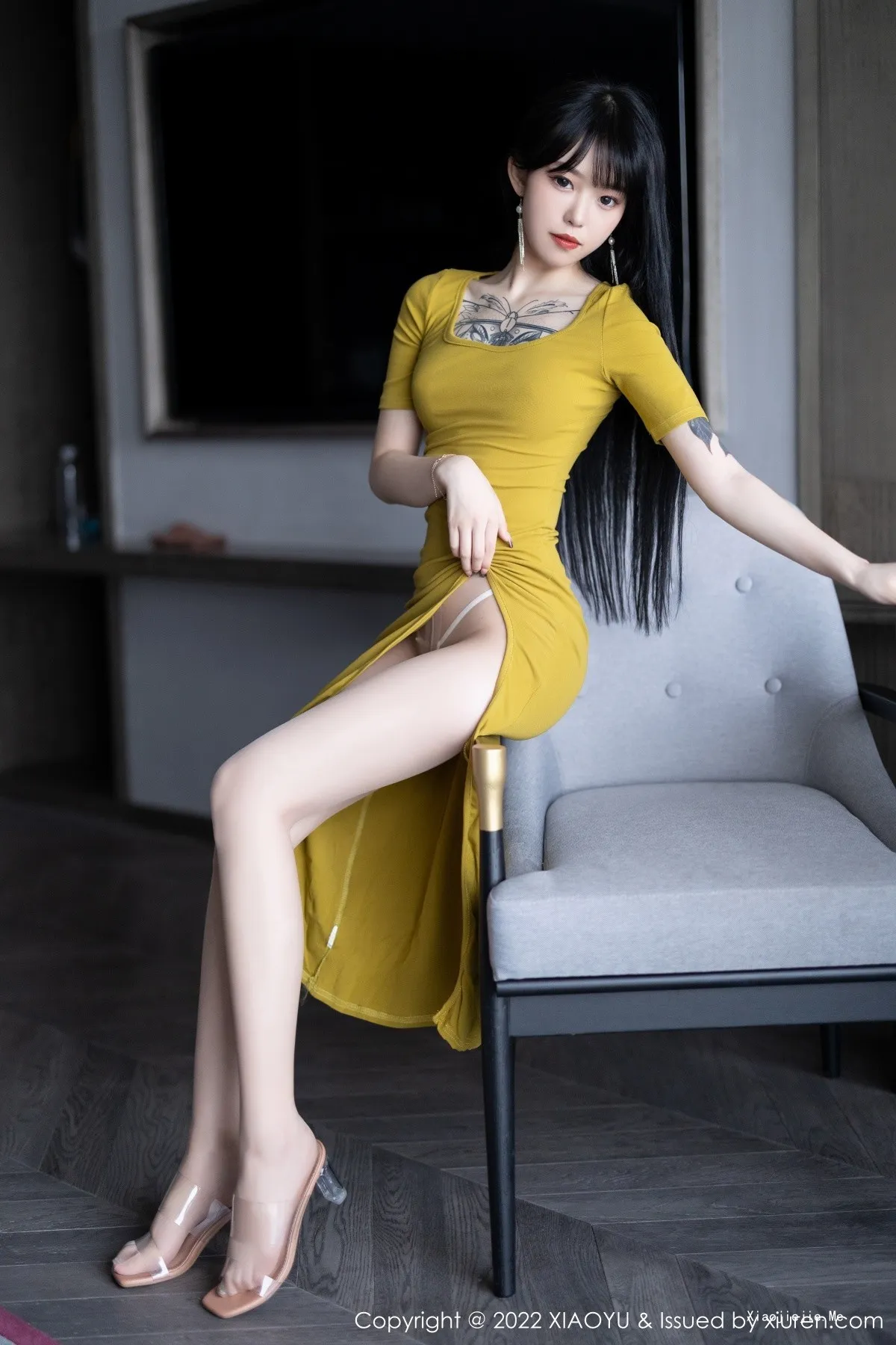 图片[12]-[XiaoYu画语界]Vol.829_模特奶瓶私房淡蓝围裙配超薄白丝半脱露丁字裤秀翘臀诱惑写真0P-blog.zhu.ee