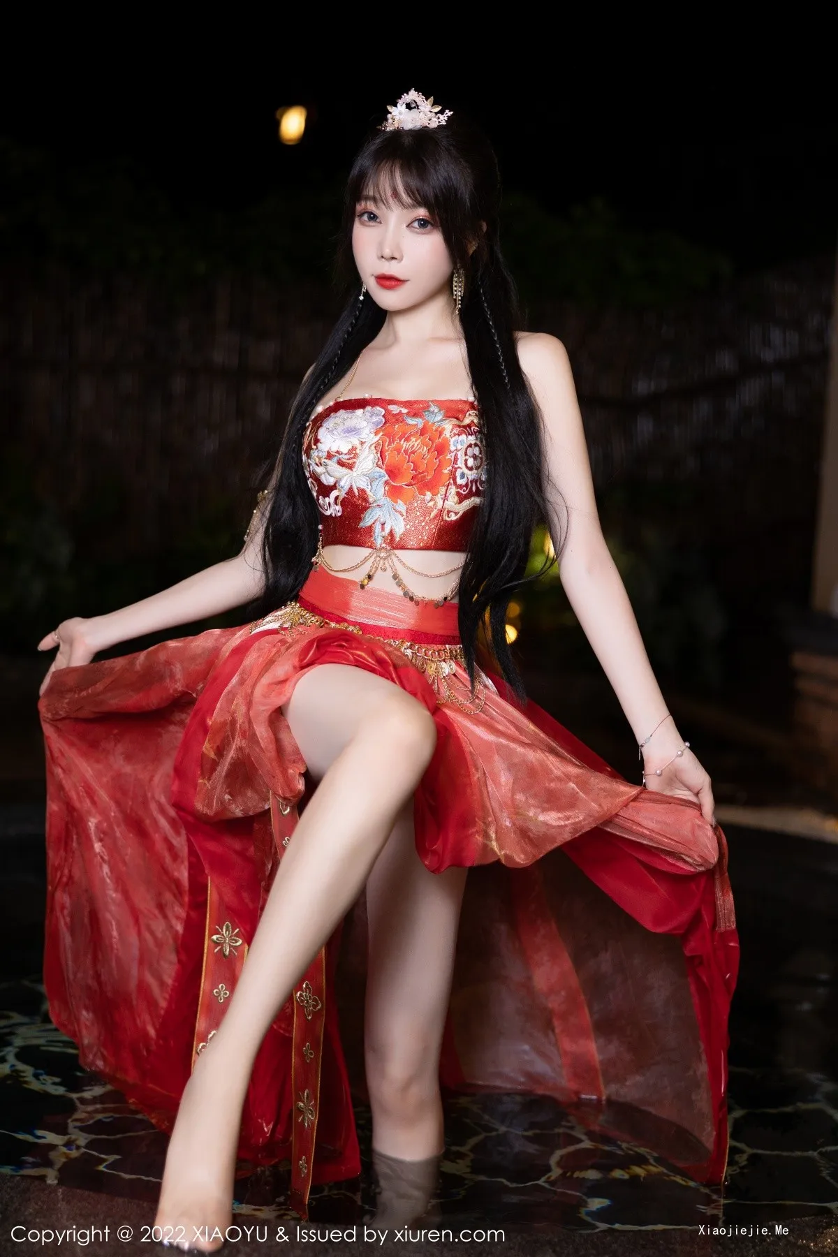 图片[30]-[XiaoYu画语界]Vol.828_模特郑颖姗私房性感黑色轻透薄纱吊带长裙真空秀翘臀诱惑写真83P-blog.zhu.ee