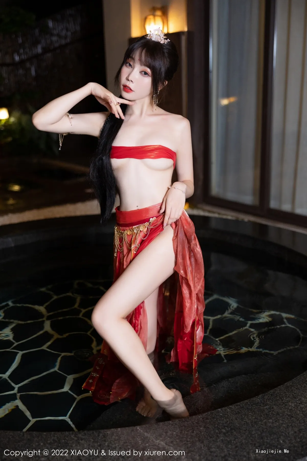 图片[40]-[XiaoYu画语界]Vol.827_女神徐莉芝Booty泳池性感红色轻透古装服饰秀完美身材诱惑写真70P-blog.zhu.ee