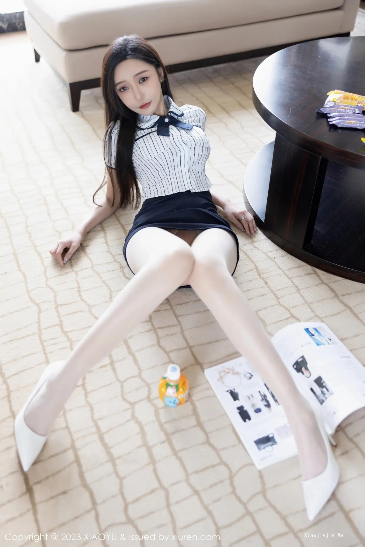 图片[30]-[XiaoYu画语界]Vol.1025_女神王馨瑶yanni白色条纹上衣配深蓝色短裙秀曼妙身姿诱惑写真85P-blog.zhu.ee