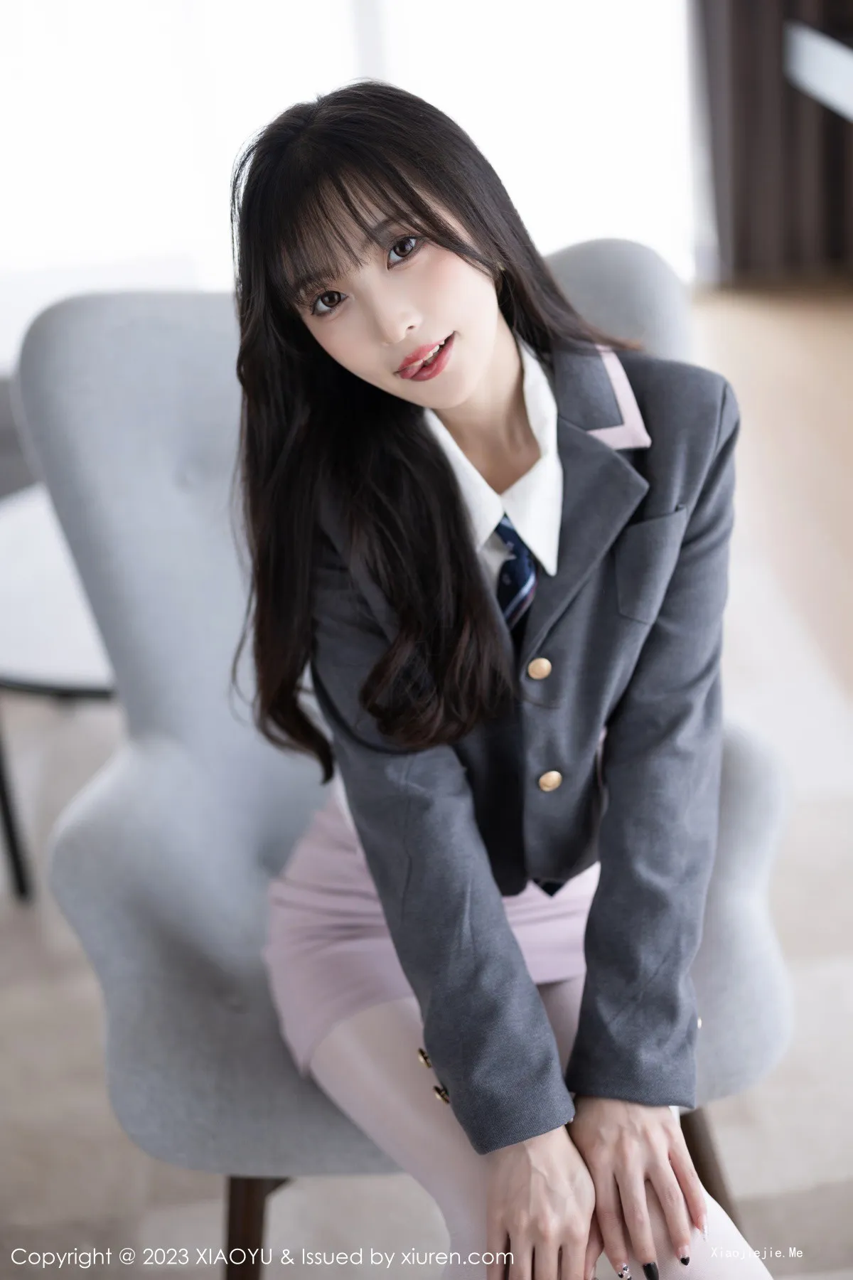 图片[12]-[XiaoYu画语界]Vol.996_模特林星阑性感粉色情趣护士服配蕾丝吊袜秀惹火身材诱惑写真87P-blog.zhu.ee