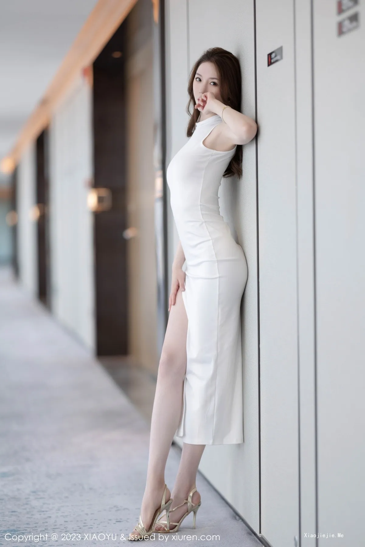 图片[10]-[XiaoYu画语界]Vol.1053_模特梦心玥白色轻透连衣裙+黑色蕾丝情趣服秀高挑身材诱惑写真82P-blog.zhu.ee