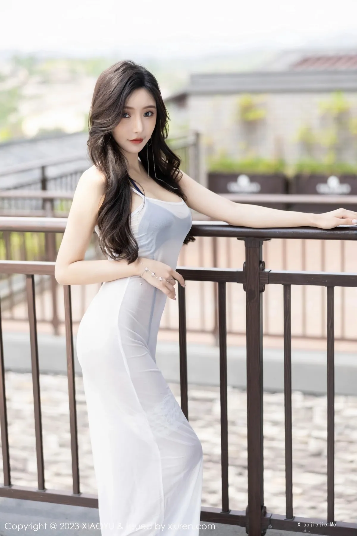 [XiaoYu画语界]Vol.1052_女神王馨瑶yanni白色轻透连衣裙露情趣内衣秀惹火身材诱惑写真97P-blog.zhu.ee