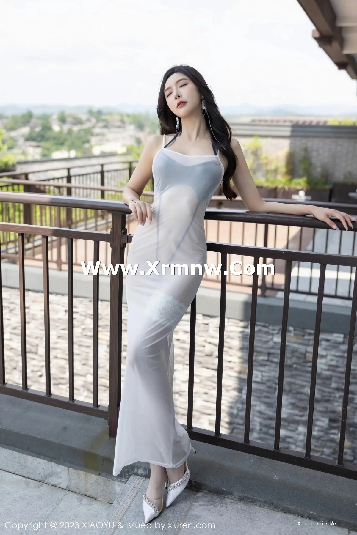 图片[8]-[XiaoYu画语界]Vol.1052_女神王馨瑶yanni白色轻透连衣裙露情趣内衣秀惹火身材诱惑写真97P-blog.zhu.ee