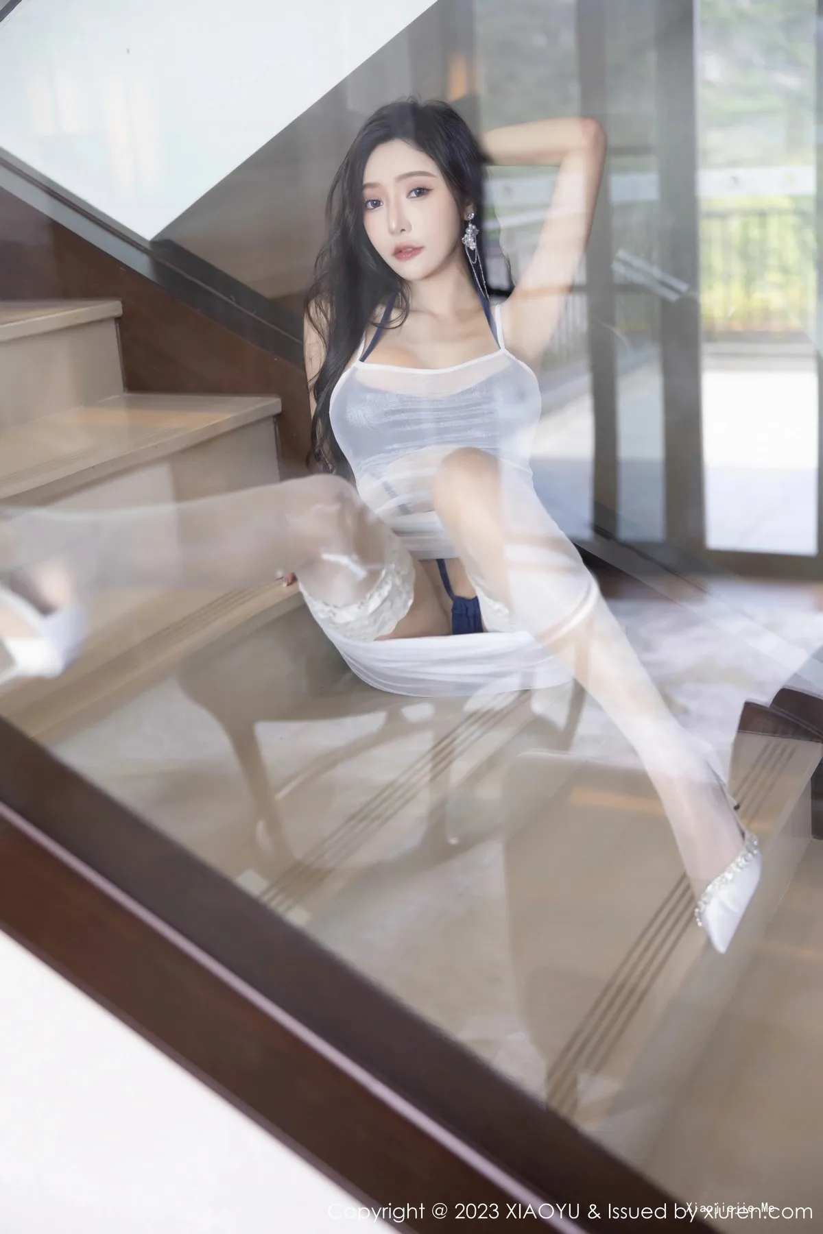 图片[52]-[XiaoYu画语界]Vol.1052_女神王馨瑶yanni白色轻透连衣裙露情趣内衣秀惹火身材诱惑写真97P-blog.zhu.ee