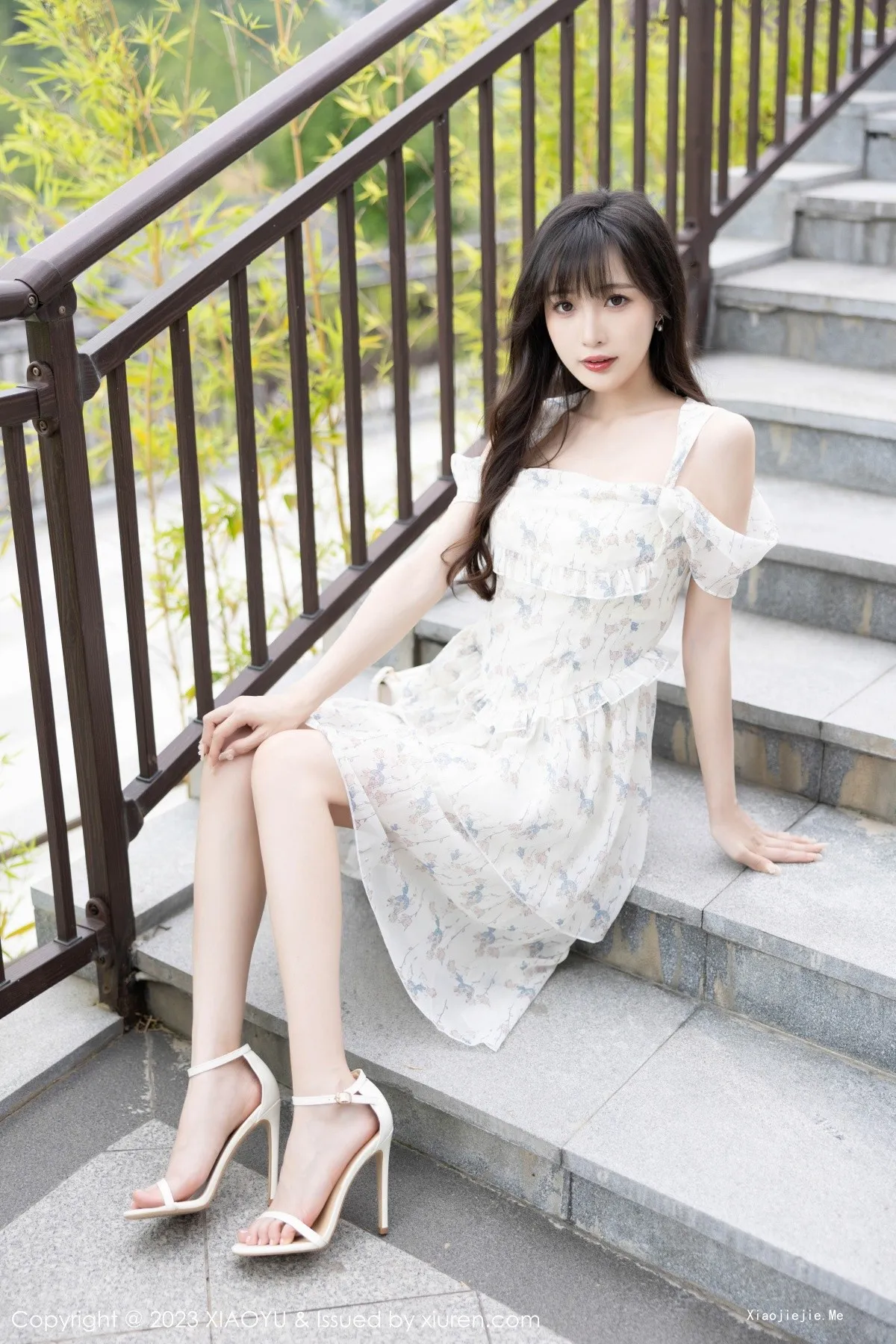 图片[14]-[XiaoYu画语界]Vol.1058_模特林星阑性感白色薄透婚纱服配白丝吊袜秀曼妙身姿诱惑写真80P-blog.zhu.ee