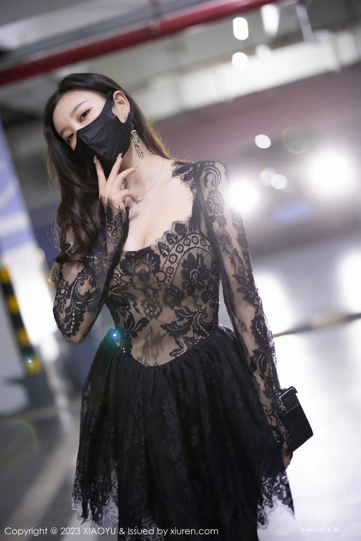 图片[20]-[XiaoYu画语界]Vol.988_女神杨晨晨Yome性感黑色蕾丝连衣短裙露黑色内衣完美诱惑写真92P-blog.zhu.ee